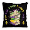 Let The Good Books Roll Mardi Gras Reading Pillowcase