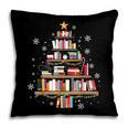 Library Books Christmas Tree Teacher Xmas Snowflake Pillowcase
