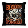 Library Halloween Book Lover Ghost With Books Pillowcase