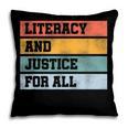 Literacy And Justice For All Stop Book Banning Banned Books Pillowcase