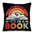 Take A Look It's In A Book Reading Book Vintage Rainbow Pillowcase