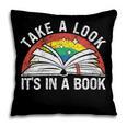 Take a Look It's In a Book Reading Vintage Retro Rainbow Pillowcase Take a Look It's In a Book Reading Vintage Retro Rainbow Pillowcase