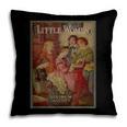 Louisa May Alcott Coming Of Age Novel Little Women Book Cover Small Pillowcase Louisa May Alcott Coming Of Age Novel Little Women Book Cover Small Pillowcase