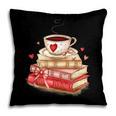 Love Book Coffee Heart Coquette Bow Valentines Day Pillowcase