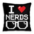 I Love Nerds I Heart Nerds For Science Book Knowledge Geeks Pillowcase I Love Nerds I Heart Nerds For Science Book Knowledge Geeks Pillowcase