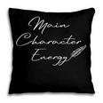 Main Character Energy Romance Book Reader Regency Pillowcase
