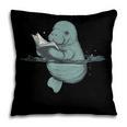 Manatee Reading Book Bookworm Manatees Ocean Animal Lover Pillowcase