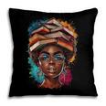 Melanin Girl Afro Book Lover Librarian Teacher Student Pillowcase