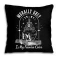 Morally Grey Book Lover Morally Grey Is My Favorite Color Pillowcase