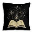 Mystic Astral Lunar Celestial Witch Spell Book Pillowcase