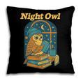 Night Owl Cozy Reading Tea Coffee Lover Bookworm Cute Pillowcase