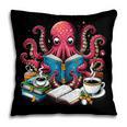 Octopus Reading Book Coffee Lover Bookaholic Bookworm Reader Pillowcase Octopus Reading Book Coffee Lover Bookaholic Bookworm Reader Pillowcase