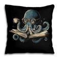 Octopus Reading Book Coffee Book Lover Bookworm Nerd Pillowcase Octopus Reading Book Coffee Book Lover Bookworm Nerd Pillowcase