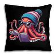 Octopus Reading Book Kraken Book Lover Pillowcase