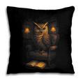 Owl Library Books Wisdom Reading Vintage Scholar Pillowcase Owl Library Books Wisdom Reading Vintage Scholar Pillowcase