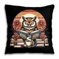 Owl Reading Books Book Library Bookworm Pillowcase