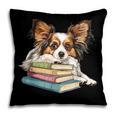 Papillon Books Reading Dog Breed Graphic For Men Women Kids Pillowcase