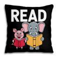 Pig Elephant Reading Cute Book Lover Bookworm Boys Girls Kid Pillowcase