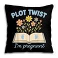 Plot Twist I'm Pregnant Literary Pregnancy Announcement Book Pillowcase