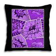 Purple Comic Book Purple Color Graphic Pillowcase