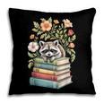 Raccoon Books Reading Flowers Pillowcase