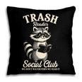 Raccoon Bookworm Readers Library Smut Reader Spicy Book Romance Rash Reader Social Club Pillowcase