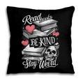 Read Books Be Kind Stay Weird Skeleton Heart Reading Alt Pillowcase Read Books Be Kind Stay Weird Skeleton Heart Reading Alt Pillowcase