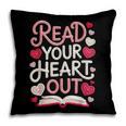 Read Your Cute Heart Out Teacher Librarian Love Reading Book Pillowcase