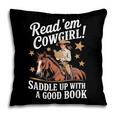 Read 'Em Cowgirl Saddle Up With A Good Book Rodeo Bookworm Pillowcase