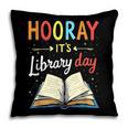 Reading Books Bibliophile Hooray It's Library Day Pillowcase Reading Books Bibliophile Hooray It's Library Day Pillowcase
