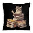 Reading Cat Book Lover Pillowcase