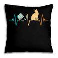 Reading Cat Heartbeat Book & Cat Lover Pillowcase
