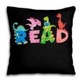 Reading DinosaurRex Dino Book Lover Pillowcase