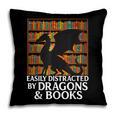 Reading Dragon Easily Distracted By Dragons And Books Pillowcase Reading Dragon Easily Distracted By Dragons And Books Pillowcase