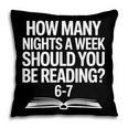 Reading Meme 6 To 7 Nights a Week Book Appreciation Pillowcase Reading Meme 6 To 7 Nights a Week Book Appreciation Pillowcase
