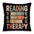 Reading Is My Therapy Book Lover Pillowcase