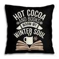 Reading All Winter Cozy Book Lover And Literary Escape Pillowcase