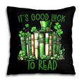 Retro Book Lucky Reading Teacher St Patrick's Day -Adults Small Cotton Blend Polyester Blend Short Sleeve Pillowcase Retro Book Lucky Reading Teacher St Patrick's Day -Adults Small Cotton Blend Polyester Blend Short Sleeve Pillowcase