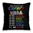 Retro Librarian Book Reader Library Book Reading Pillowcase