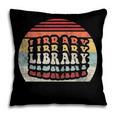 Retro Vintage Bookworm Library Shirt Book Lover Pillowcase