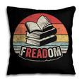 Retro Vintage FREADom Anti Ban Books Freedom To Read Pillowcase