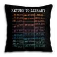 Return To Library Card Book Due Date Bookish Reading Pillowcase Return To Library Card Book Due Date Bookish Reading Pillowcase