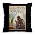 Robinson Crusoe Book Cover 1920 Pillowcase