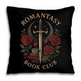 Romantasy Book Club Coffee Sword Roses Pillowcase Romantasy Book Club Coffee Sword Roses Pillowcase