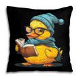 Rubber Duck Reading Book Rubber Duckie Reader Coffee Lover Pillowcase