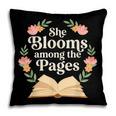 She Blooms Among The Pages Women Mom Wife Floral Book Quote Pillowcase She Blooms Among The Pages Women Mom Wife Floral Book Quote Pillowcase
