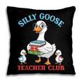 Silly Goose With Books Teacher Club School Educator Pillowcase