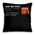 Six Seven Meme Reading Book Lover 6-7 67 Definition Pillowcase