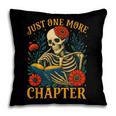 Skeleton Read Book Just One More Chapter Floral Book Lover Pillowcase Skeleton Read Book Just One More Chapter Floral Book Lover Pillowcase