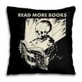 Skeleton Read More Books Pillowcase
